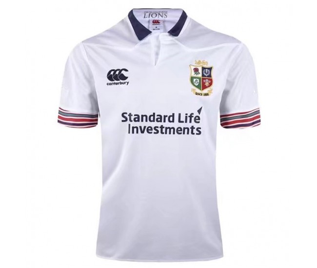 CCC British And Irish Lions Men Classic Rugby Jersey White 2017 