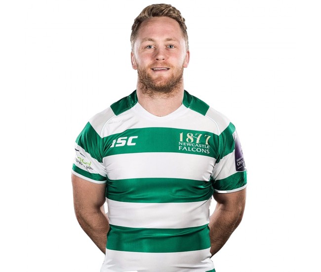 Newcastle Falcons Men Euro Replica Rugby Jersey 2017
