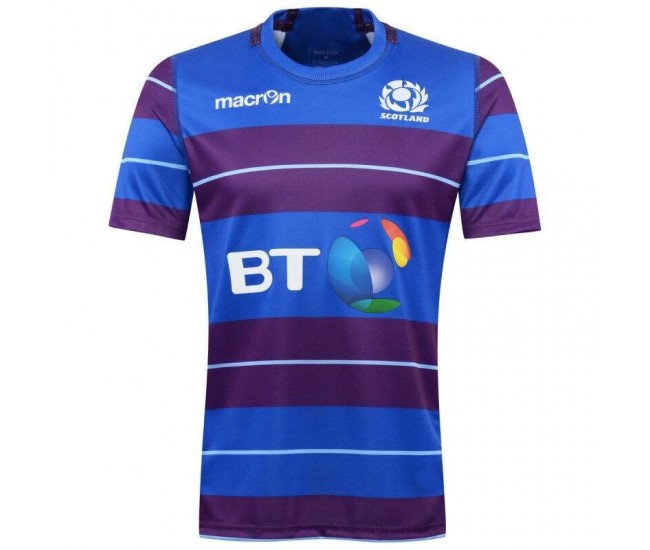 Scotland Men Home Sevens Supporters Rugby Jersey 2016