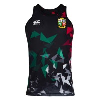 CCC British And Irish Lions Men Black Rugby Singlet 2021 
