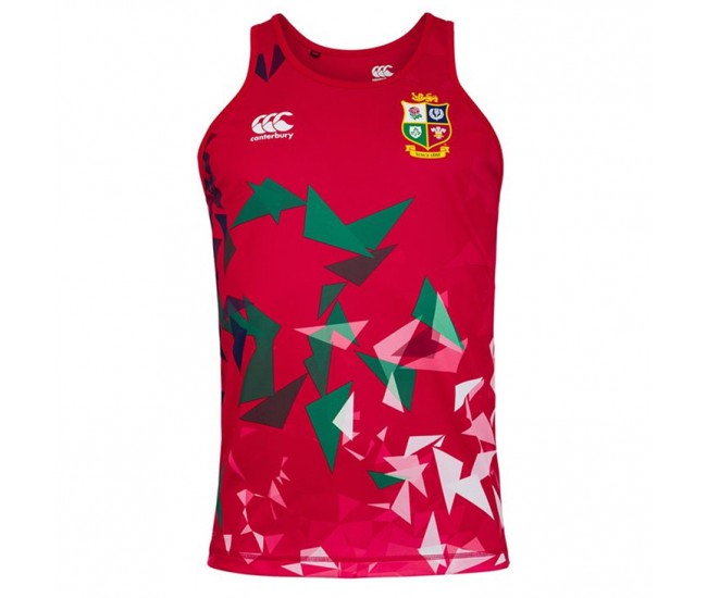CCC British And Irish Lions Men Red Rugby Singlet 2021 