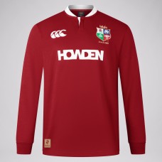CCC British And Irish Lions Men Long Sleeve Rugby Jersey Red 2025 