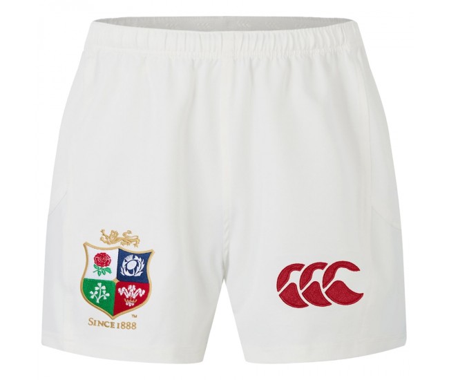 CCC British And Irish Lions Mens White Shorts 2025 