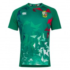 CCC British And Irish Lions Men Green Graphic Rugby Jersey 2020