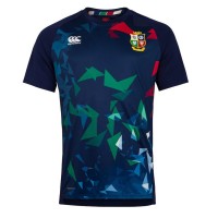 CCC British And Irish Lions Men Blue Graphic Rugby Jersey 2020