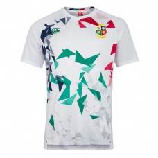 CCC British And Irish Lions Men White Graphic Rugby Jersey 2020