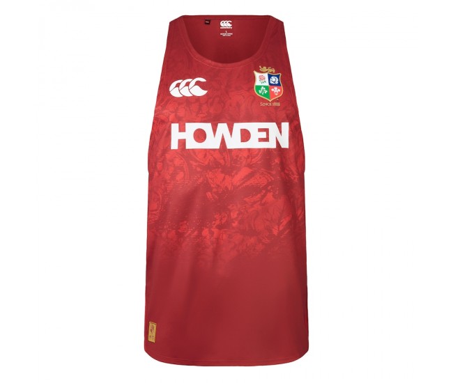 CCC British And Irish Lions Men Red Rugby Singlet 2025 