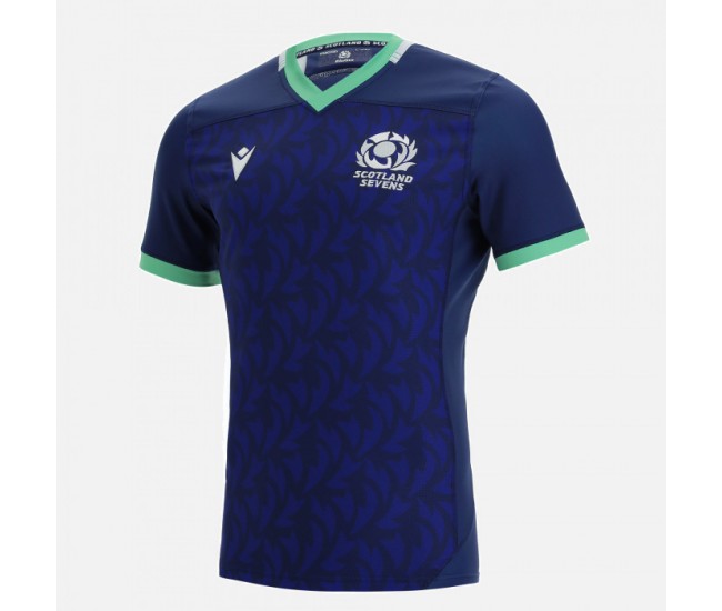 Scotland Men Rugby Home 7s Jersey 2021