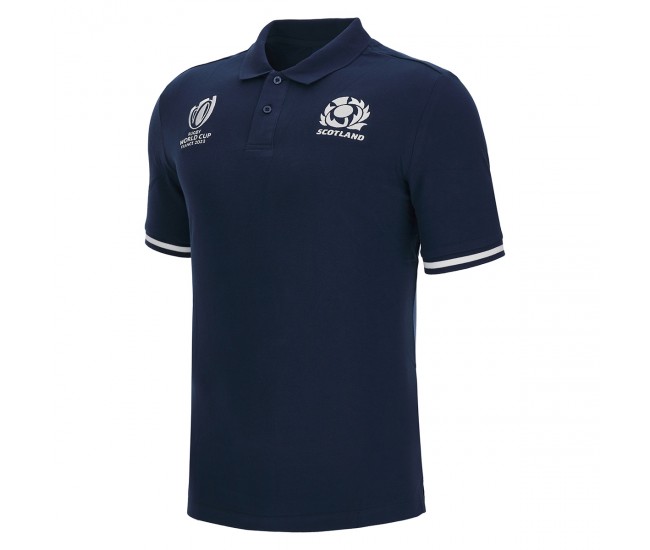 Scotland Men Rugby World Cup Polo Jersey 2023 