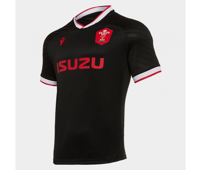 Macron Wales Men Alternate Rugby Jersey 2021 