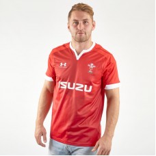 Under Armour Wales Men WRU Home Rugby Jersey 2020 