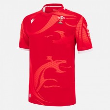 Welsh Men Commonwealth Games Home Rugby Jersey 2022