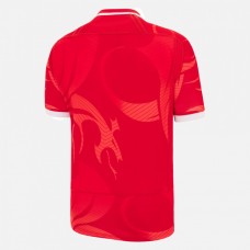 Welsh Men Commonwealth Games Home Rugby Jersey 2022