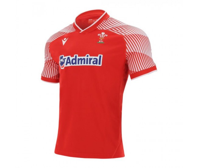 Welsh Men Pathway Home Rugby Jersey 2021 