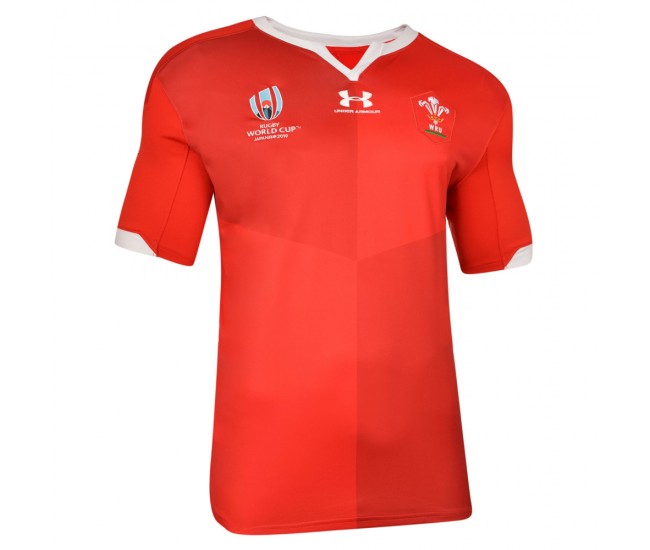 Under Armour Wales Men Rugby RWC Home Jersey 2019 