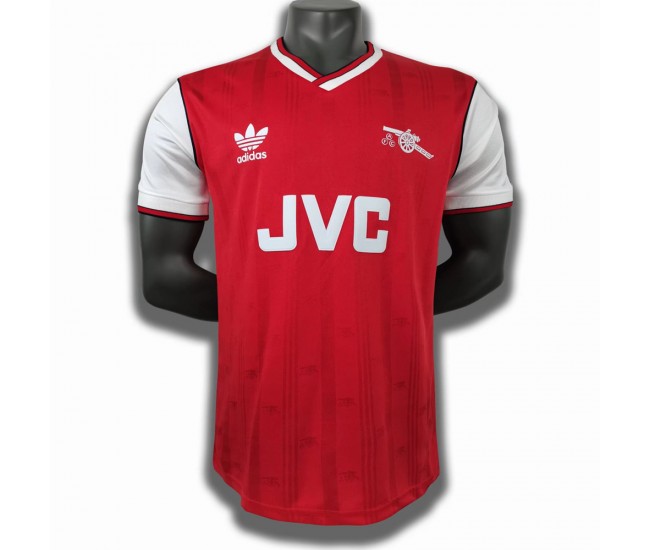 Arsenal FC Home Retro Soccer Jersey 1986