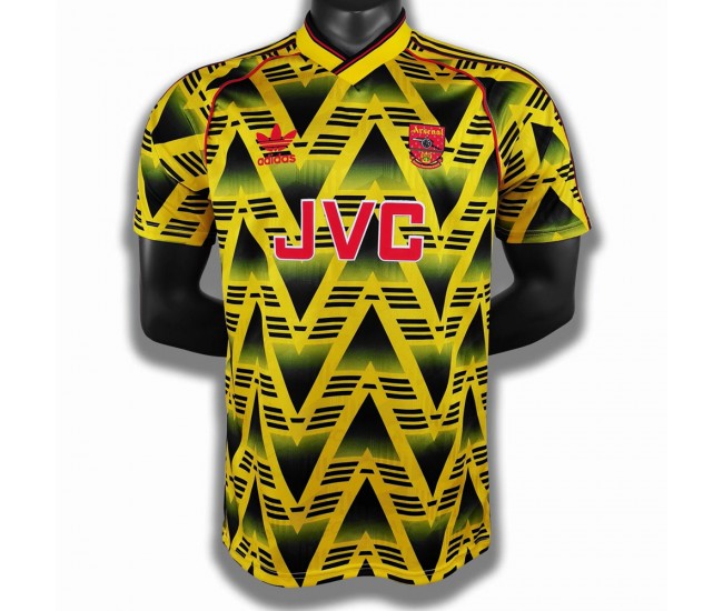 Arsenal FC Away Retro Soccer Jersey 1990