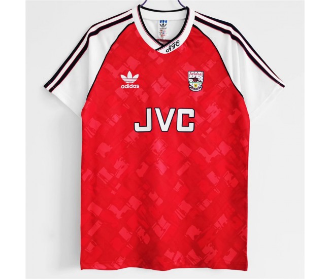Arsenal FC Home Retro Soccer Jersey 1990