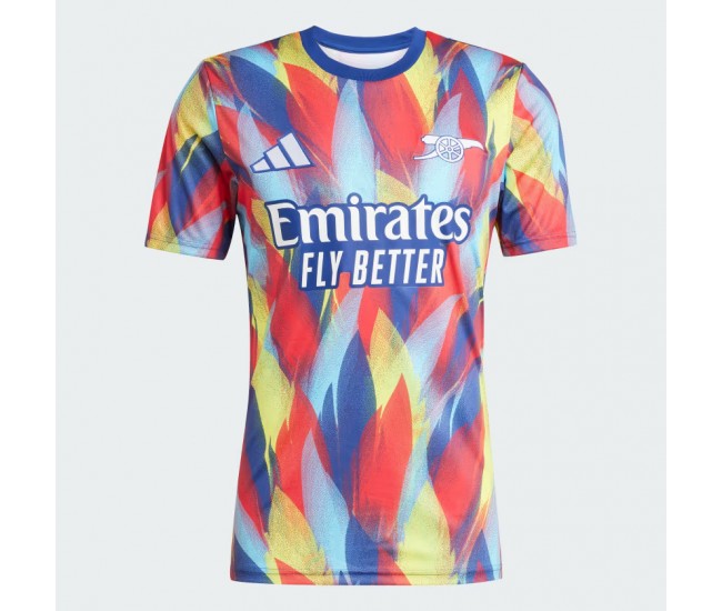 Arsenal FC Adult Pre Match Soccer Jersey 2025