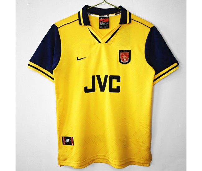 Arsenal FC Men Away Retro Soccer Jersey 1996