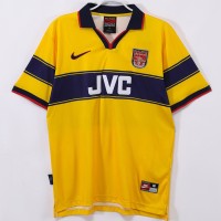 Arsenal FC Men Away Retro Soccer Jersey 1997
