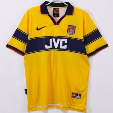 Arsenal FC Men Away Retro Soccer Jersey 1997 Arsenal FC Men Away Retro Soccer Jersey 1997