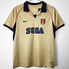 Arsenal FC Men Away Retro Soccer Jersey 2001 Arsenal FC Men Away Retro Soccer Jersey 2001