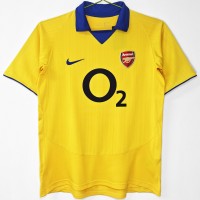 Arsenal FC Men Away Retro Soccer Jersey 2003