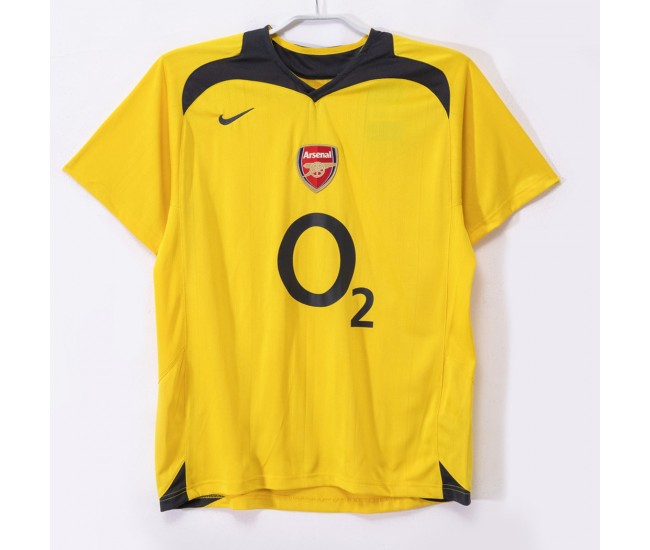 Arsenal FC Men Away Retro Soccer Jersey 2005