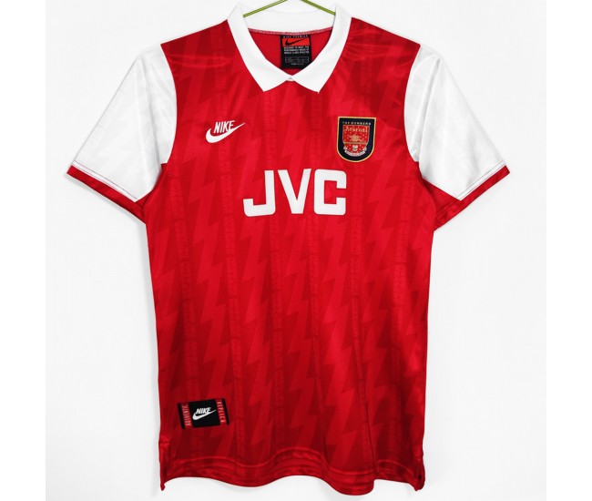 Arsenal FC Men Home Retro Soccer Jersey 1994