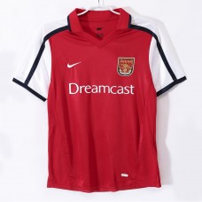 Arsenal FC Men Home Retro Soccer Jersey 2001 Arsenal FC Men Home Retro Soccer Jersey 2001
