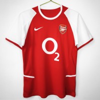 Arsenal FC Men Home Retro Soccer Jersey 2002