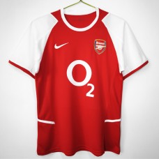 Arsenal FC Men Home Retro Soccer Jersey 2002 Arsenal FC Men Home Retro Soccer Jersey 2002