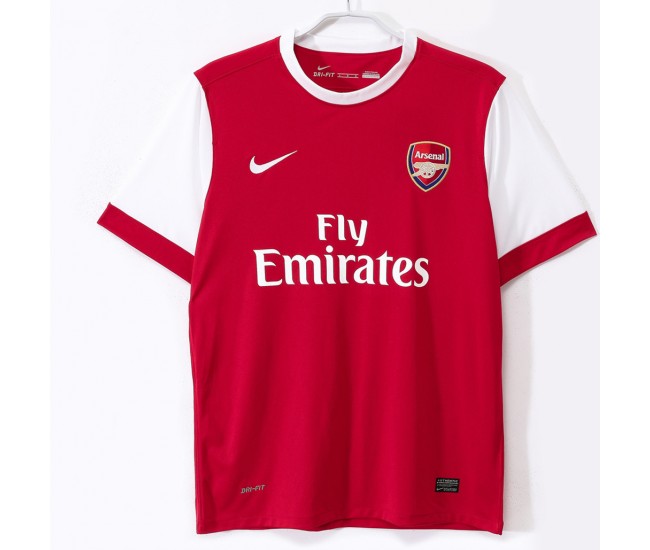Arsenal FC Men Home Retro Soccer Jersey 2010