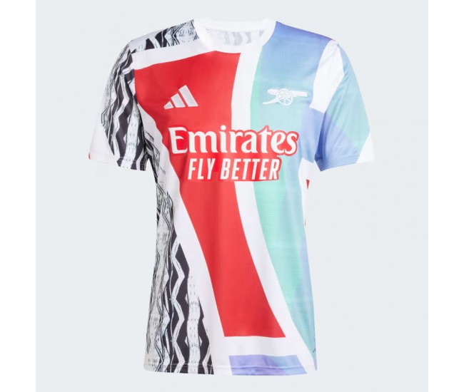 Arsenal FC Adult Pre Match Soccer Jersey 2024