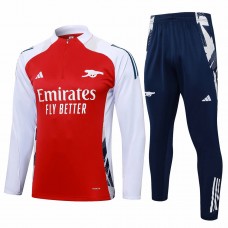 Arsenal FC Mens Red Training Technical Soccer Tracksuit 2024
