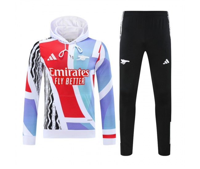 Arsenal FC Training Hooded Sweat Soccer Tracksuit 2024-25