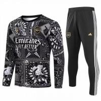 Arsenal FC Training Technical Soccer Tracksuit Black 2023