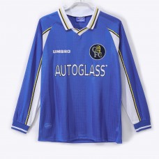Chelsea Men's Home Long Sleeve Soccer Jersey 1997 Chelsea Men's Home Long Sleeve Soccer Jersey 1997