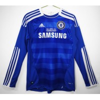 Chelsea Men's Home Long Sleeve Soccer Jersey 2011