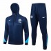 Chelsea Mens Navy Training Hooded Presentation Soccer Tracksuit 2024