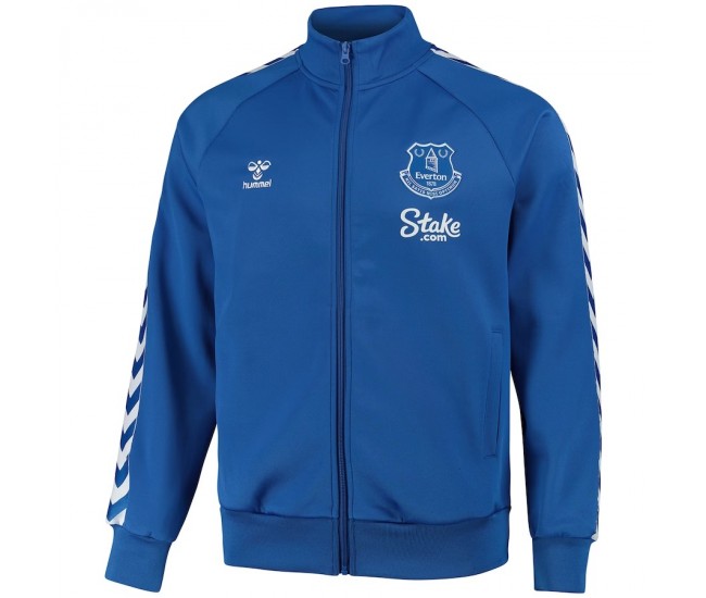 Everton Men's Pre Match Home Soccer Jacket 2023