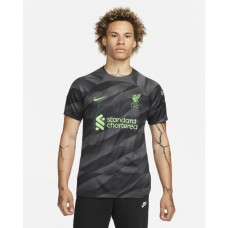 Liverpool FC Mens Goalkeeper Soccer Jersey Black 2023