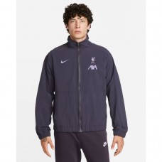 Liverpool FC Men’s Anthem Soccer Jacket Gray 2023