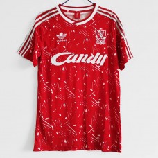Liverpool FC Home Retro Soccer Jersey 1989