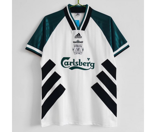 Liverpool FC Away Retro Soccer Jersey 1993