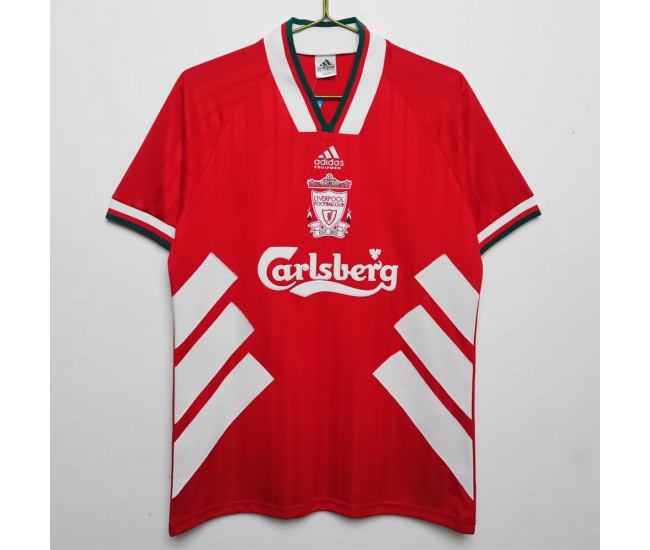 Liverpool FC Home Retro Soccer Jersey 1993