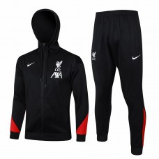LFC Mens Black Training Hooded Presentation Soccer Tracksuit 2024