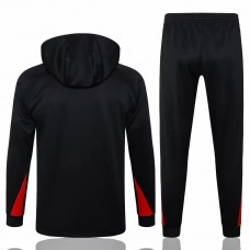 LFC Mens Black Training Hooded Technical Soccer Tracksuit 2024