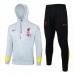 LFC Mens White Training Hooded Presentation Soccer Tracksuit 2024